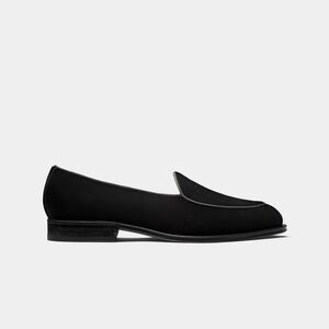 Black Tuxedo Slip-On